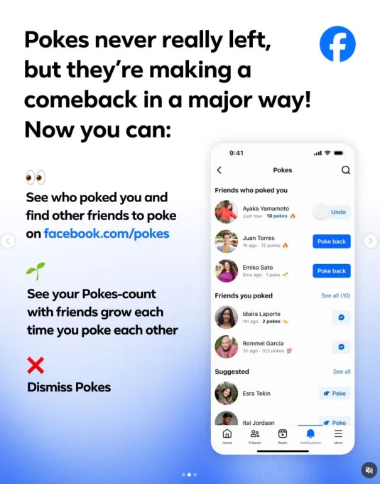 Facebook is trying to take back 'teasing' actions Picture 1