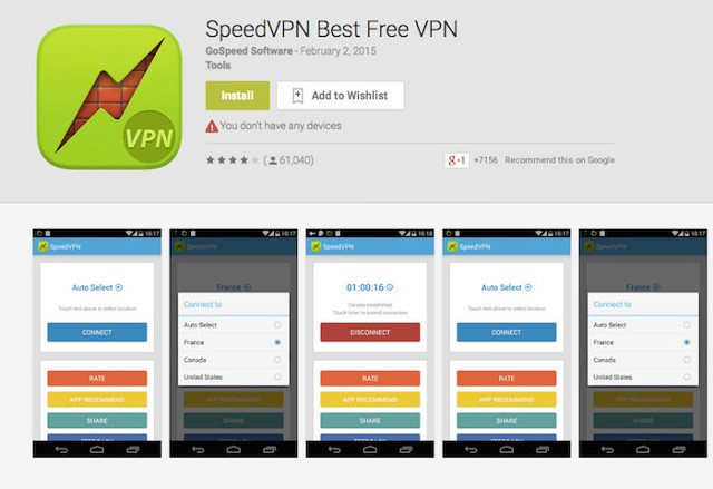 Picture 6 of Fake IP for Android: 17 Best VPN Apps for Android Phones