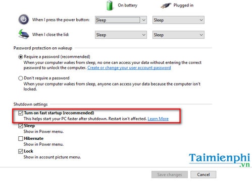Picture 3 of Boost Windows 10 startup speed by enabling Fast Startup.