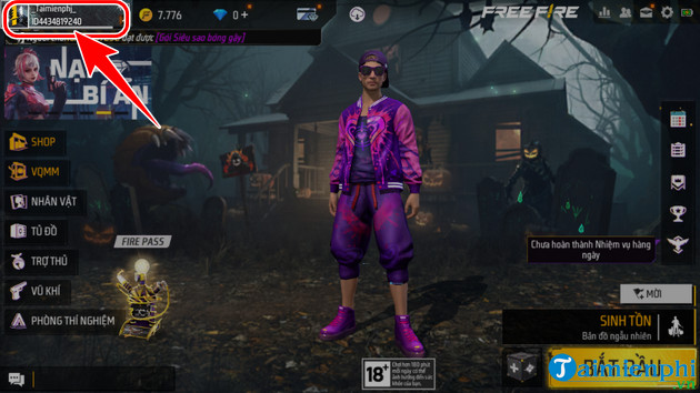 FF color palette, how to chat and create Free Fire signature with colored text Picture 5