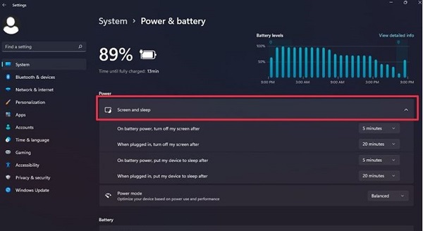 Find the reason why there is no Sleep mode in Windows 10/11 Picture 13