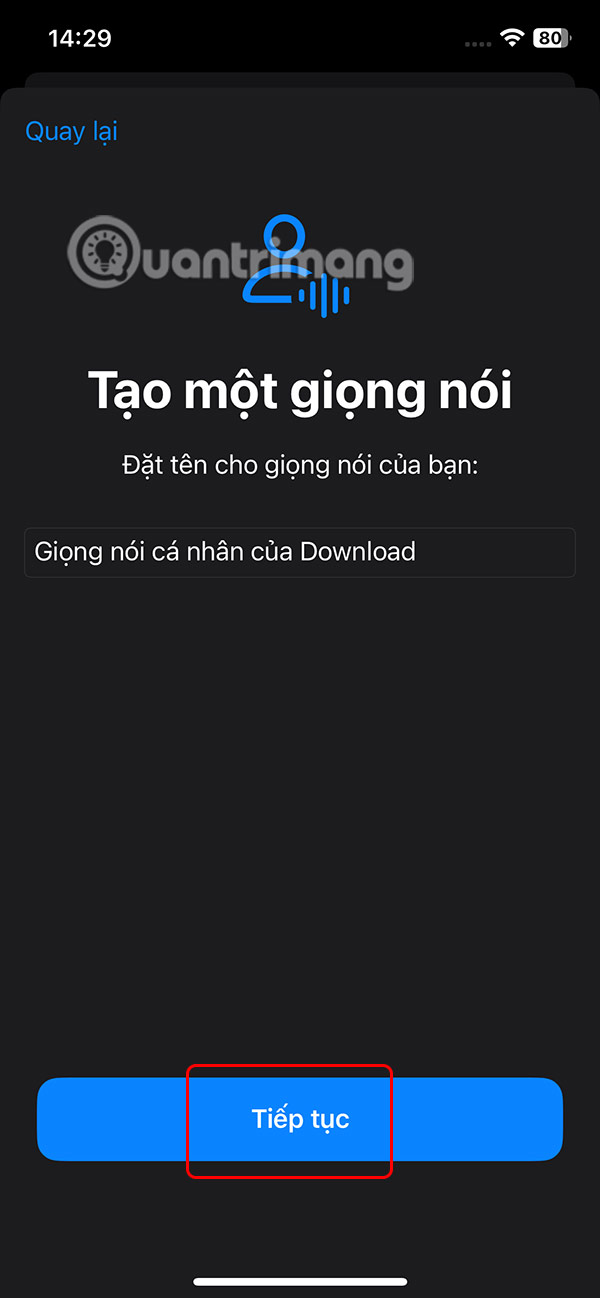 How to create a personal voice on iPhone Picture 7