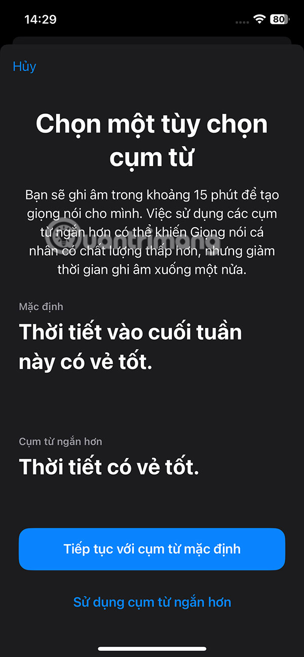 How to create a personal voice on iPhone Picture 9
