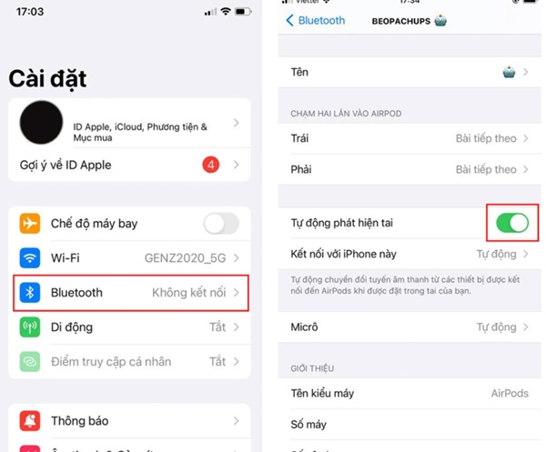 Fix AirPods automatically pausing music on iPhone quickly Picture 4