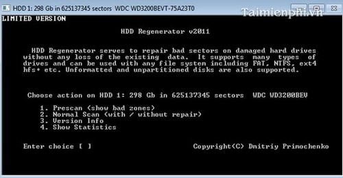Fix BAD hard drive with HDD Regenerator Picture 5