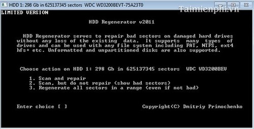 Fix BAD hard drive with HDD Regenerator Picture 6