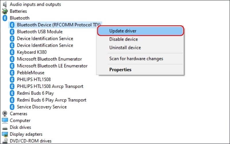 Fix bluetooth disappeared on windows 11 Picture 11