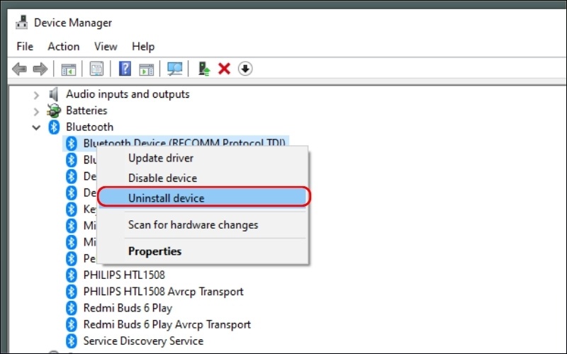 Fix bluetooth disappeared on windows 11 Picture 12