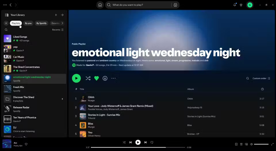 Fix bug where Spotify playlist order cannot be changed Picture 2