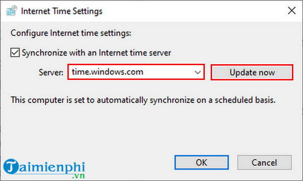 Fix computer error that does not automatically update standard date and ...