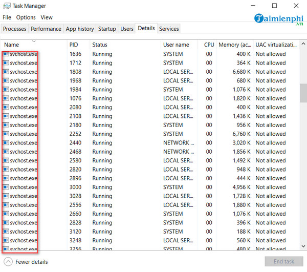 Picture 16 of Fix CPU 100% error, resolve CPU overload issue.