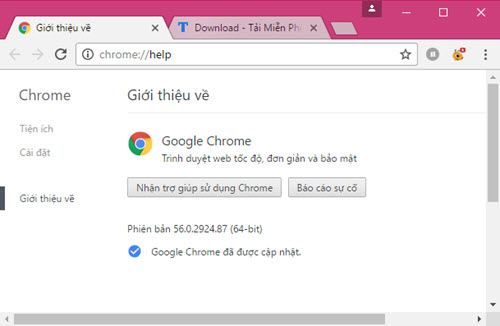 Picture 4 of Fix error code 7 0x80040905 when updating Google Chrome