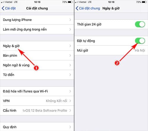 Fix error of not being able to log into App Store on iPhone Picture 8