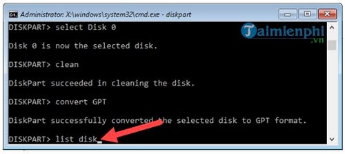 Fix error The selected disk has an MBR partition table when installing Windows, MBR - GPT hard drive error Picture 8