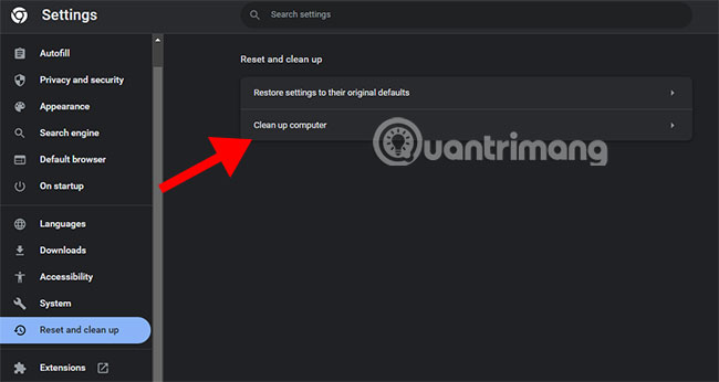 Fix Google Chrome frequent crashes, Chrome automatically shuts down Picture 6