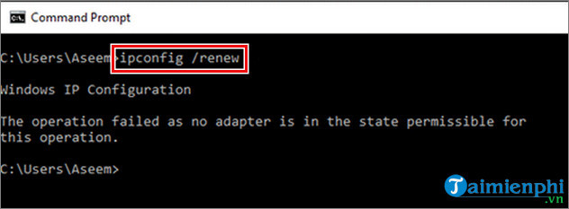 Fix IP conflict error on computer, unable to access the network due to IP conflict Picture 3