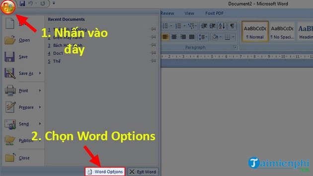 Fix sticky text error in Word quickly Picture 9