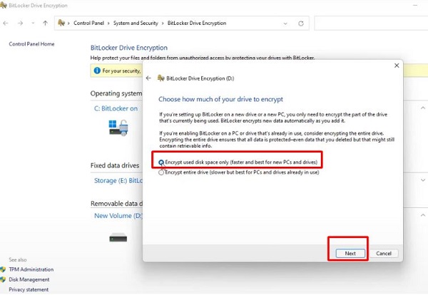 Fix the error of drive D having a yellow exclamation mark on Windows 11 very quickly Picture 9