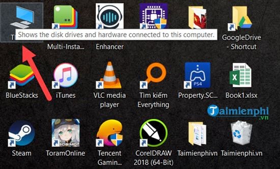 Fix the error of missing My Computer and This PC icons on the computer screen Picture 5