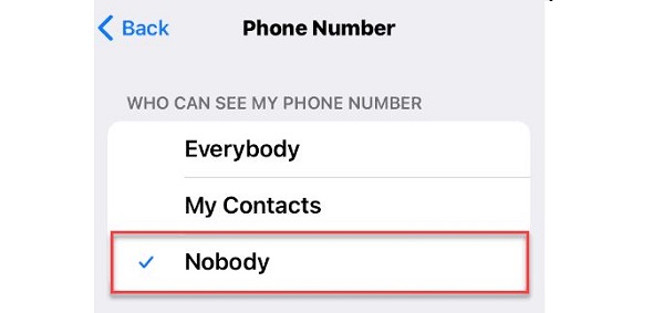 Fix the error of not being able to hide phone numbers on Telegram Picture 5