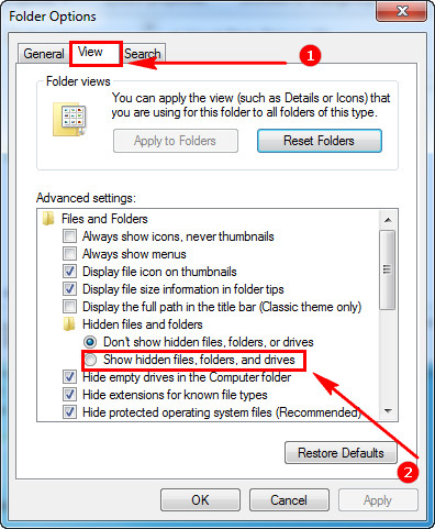 Picture 2 of Fix the issue where a USB drive shows empty even though data is still present.
