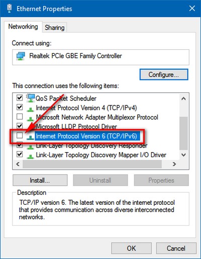 Picture 7 of Fixing the 'No Internet, Secure' error on Windows 10, resolving network access issues.