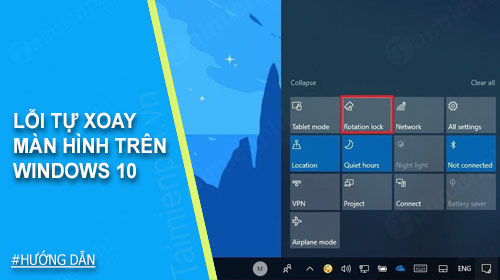Picture 1 of Fix the screen auto-rotate issue on Windows 10