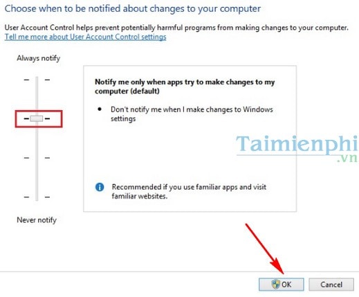 Fix 'this app can't be activated when UAC is disabled' error to view photos on Windows 8.1 Picture 3
