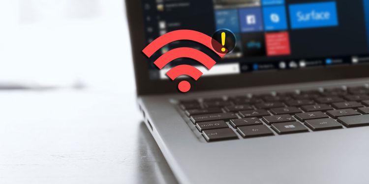 Fix Wifi error with yellow exclamation mark simply in the blink of an eye Picture 1