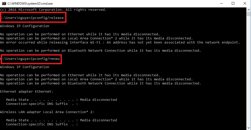 Fix Wifi error with yellow exclamation mark simply in the blink of an eye Picture 3