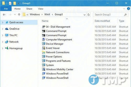 Fix WinX Menu Not Working on Windows 10 Picture 2