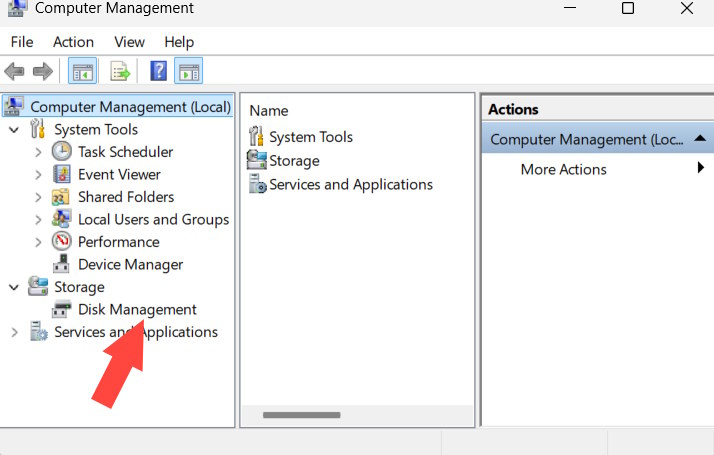 Fixes the 'No access to Disk Manager' error. Picture 2