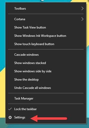 Picture 2 of Fixing the Auto-Hide Correctly feature on the Windows 10 Taskbar.
