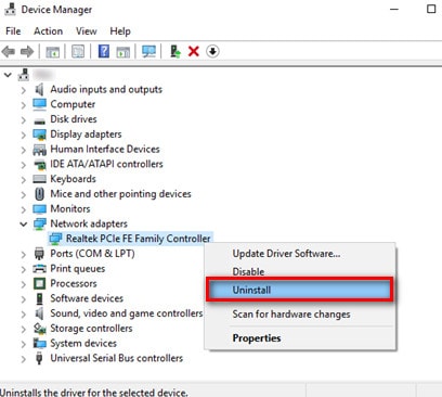 Picture 6 of Fixing the limited wifi error on Windows 10