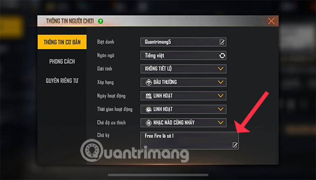 images 2 of Free Fire color palette, how to write colored text in Free Fire