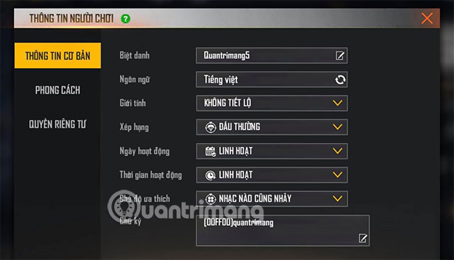 images 4 of Free Fire color palette, how to write colored text in Free Fire