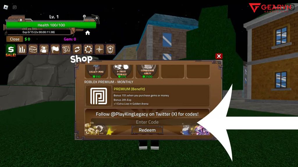 Picture 6 of Full Code King Legacy update 9.0 (latest version, updated in 2026)