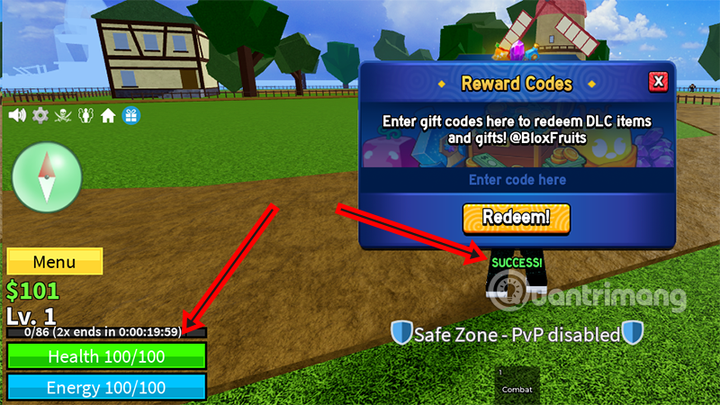 Full list of the latest Blox Fruits gift codes Picture 2