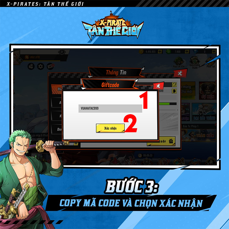 Full set of latest X Pirates New World giftcode Picture 3