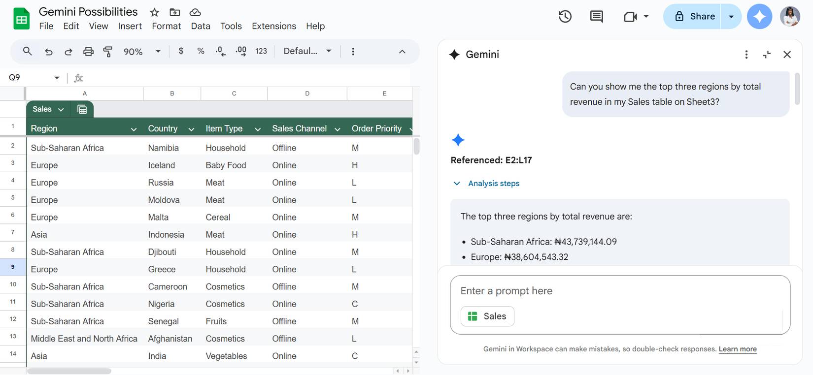 Gemini can do more than you think in Google Sheets Picture 2
