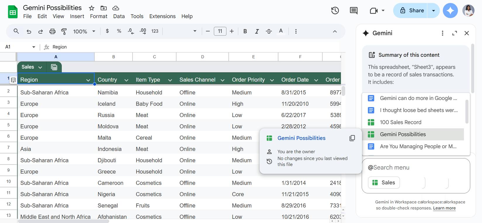 Gemini can do more than you think in Google Sheets Picture 4
