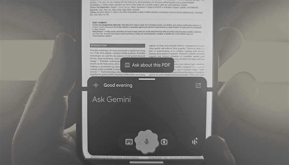 Gemini can now recognize PDF files appearing on smartphone screens Picture 2