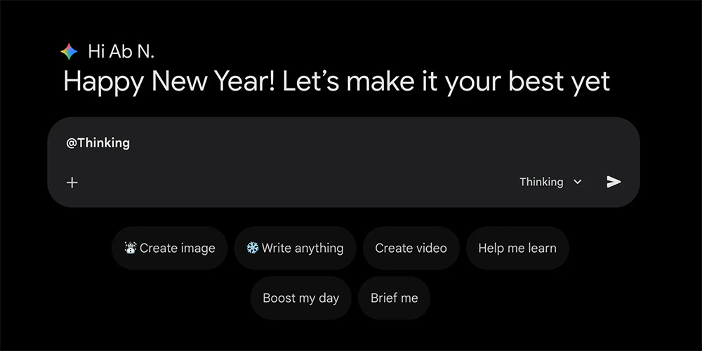 Gemini offers faster model switching speeds from the @ menu. Picture 2