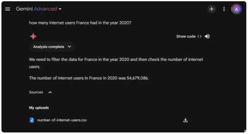 Gemini now supports file uploads Picture 3