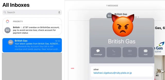 Gemini takes users straight to a scam site after web search Picture 4