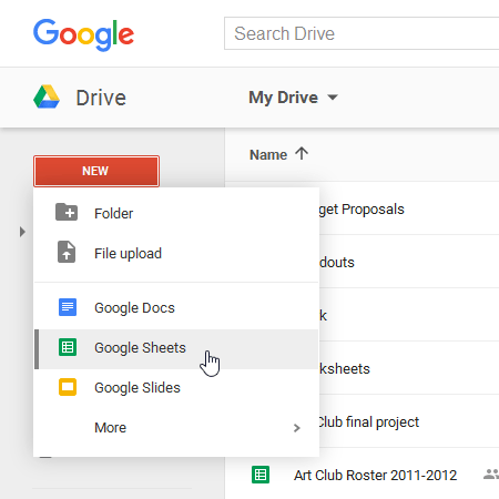 Familiarize yourself with spreadsheets, rows, columns, and cells. Picture 1