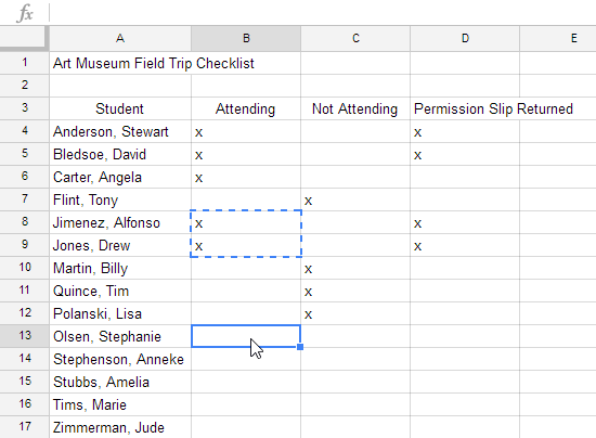 Familiarize yourself with spreadsheets, rows, columns, and cells. Picture 19