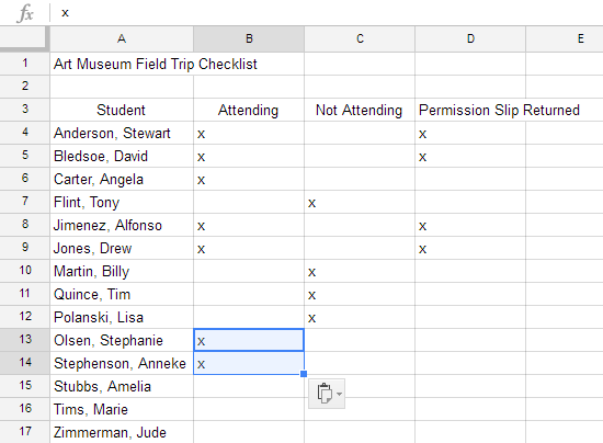 Familiarize yourself with spreadsheets, rows, columns, and cells. Picture 20