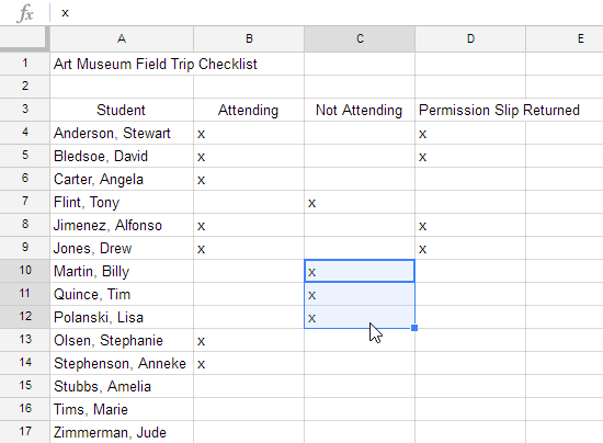 Familiarize yourself with spreadsheets, rows, columns, and cells. Picture 21