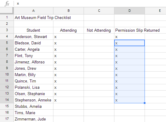 Familiarize yourself with spreadsheets, rows, columns, and cells. Picture 30